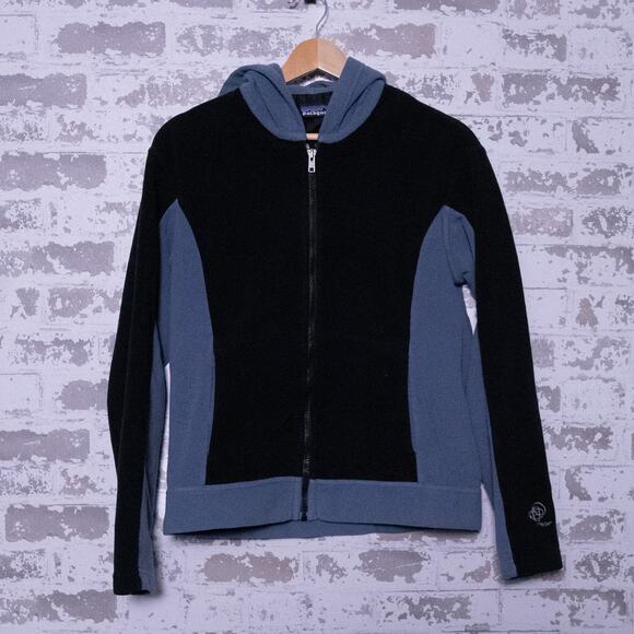 Vintage Patagonia Rhythm Hoodie Fleece Women's Size Medium USA Made - Picture 1 of 4